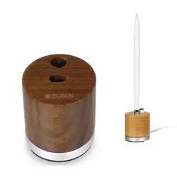 پایه نگهدارنده قلم آیپد Wooden Pencil Dock - مک استور - فروشگاه لوازم جانبی و پشتیبانی اپل