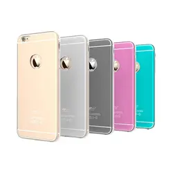 قاب آلومینیوم پلاستیک آیفون TPU Aluminium Case iPhone6/6S/Plus - مک استور - فروشگاه لوازم جانبی و پشتیبانی اپل