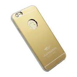 قاب آلومینیوم پلاستیک آیفون TPU Aluminium Case iPhone6/6S/Plus - مک استور - فروشگاه لوازم جانبی و پشتیبانی اپل
