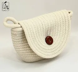 کیف مکرومه دکمه ای - مادام اسکارف