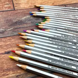 مداد رنگی ۲۴ رنگ آبرنگی آریا