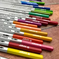 مداد رنگی ۲۴ رنگ آبرنگی آریا