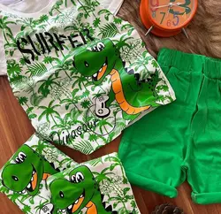 تیشرت و شلوارک سوپر داینوس