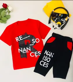 تیشرت و شلوارک مدل R