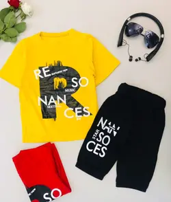 تیشرت و شلوارک مدل R