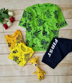 تیشرت و شلوارک هاوایی