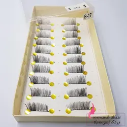 خرید عمده مژه مصنوعی ده جفتی sev - آرایشی عمده