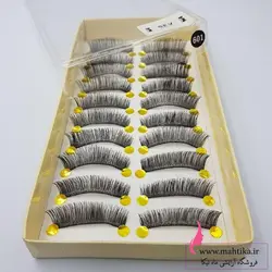 خرید عمده مژه مصنوعی ده جفتی sev - آرایشی عمده