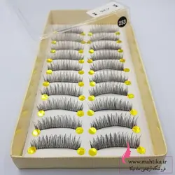 خرید عمده مژه مصنوعی ده جفتی sev - آرایشی عمده