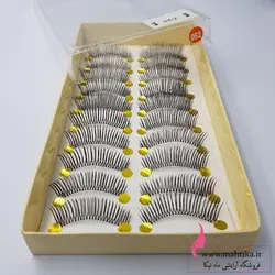 خرید عمده مژه مصنوعی ده جفتی sev - آرایشی عمده