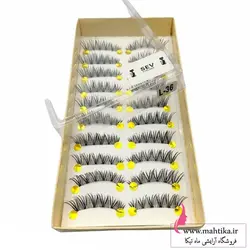 خرید عمده مژه مصنوعی ده جفتی sev - آرایشی عمده
