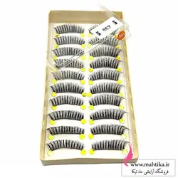 خرید عمده مژه مصنوعی ده جفتی sev - آرایشی عمده