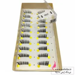 خرید عمده مژه مصنوعی ده جفتی sev - آرایشی عمده