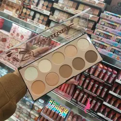 پالت کانتور عمده ۱۰ رنگ شاین مات - آرایشی عمده
