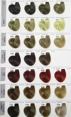 خرید عمده رنگ مو مارال | آرایشی عمده ماه تیکا - آرایشی عمده ماهتیکا