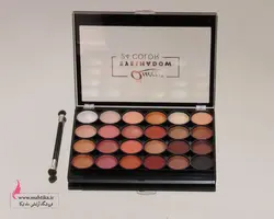 سایه 24 رنگ کویین | پخش عمده لوازم آرایشی در بازار بزرگ تهران - آرایشی عمده ماهتیکا