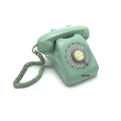 تلفن ژاپنی سبز آبی Pastel color
