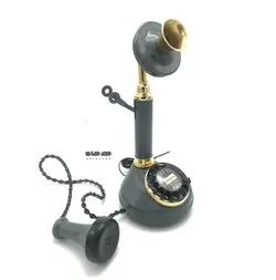 تلفن آلکاپونی فلزی طوسی