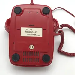 تلفن ژاپنی قرمز 1970 Nippon