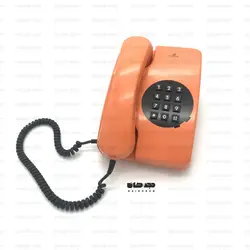 تلفن مدل شیراز الکترونیک نارنجی