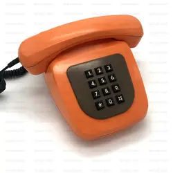 تلفن مهان الکترونیک نارنجی