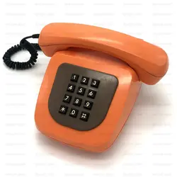 تلفن مهان الکترونیک نارنجی