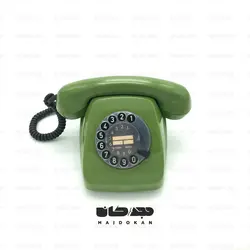 تلفن قدیمی سبز رومیزی زیمنس مدل BP FeTAp 611