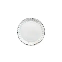 دیس گرد سه لایه قطر 23 سفید