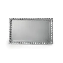سینی 50*30 نقره‌ای