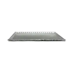 سینی 50*30 نقره‌ای