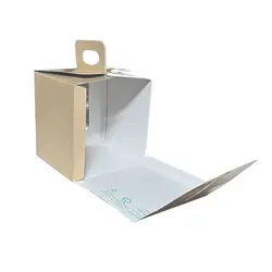 جعبه کیک مینی پنجره‌دار 14*14 پانیذ (کرافت)