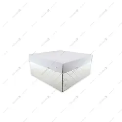 جعبه کیک تولد 29 * 29 درب سفید