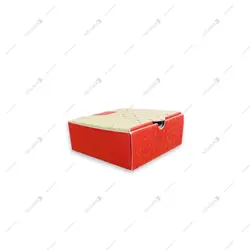 جعبه اسنک  تک جفتی دو رنگ چاپ