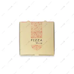 جعبه پیتزا خانواده کفی 35 دو رنگ چاپ