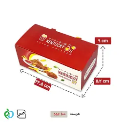 جعبه مرغ سوخاری یا کنتاکی ایندربرد