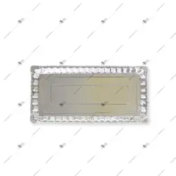 دیس رستورانی 18 * 36 نقره‌ای