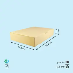 جعبه بیرون بر 20 * 30 کرافت خام