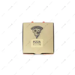 جعبه پیتزا دو نفره کفی 27 دو رنگ چاپ