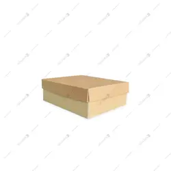 جعبه شیرینی نیم کیلویی 20*15 کرافت