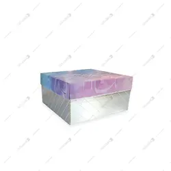 جعبه کیک تولد 25 * 25 طرح صنم