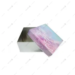 جعبه کیک تولد 25 * 25 طرح صنم