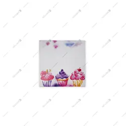 جعبه شیرینی یک کیلویی 23*23 طرح وانیلا