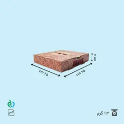 جعبه اسنک چهار جفتی دو رنگ چاپ