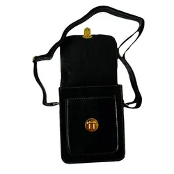 کیف رودوشی زنانه سوزن دوزی قفل دار سایز 15x19