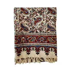 سفره قلمکار رومیزی مالمو طرح سلسله ای سنتی مدل QSESO