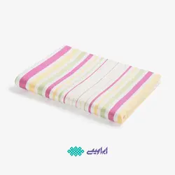 حوله مسافرتی مدل راه راه برند ابراهیمی یزد سایز 160*110