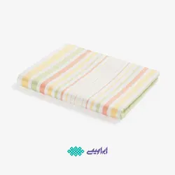 حوله مسافرتی مدل راه راه برند ابراهیمی یزد سایز 160*110