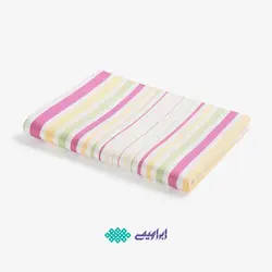 حوله مسافرتی مدل راه راه برند ابراهیمی یزد سایز 160*110