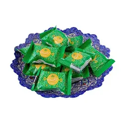 گز اعلا لقمه ای پسته ای 28 درصد مظفری