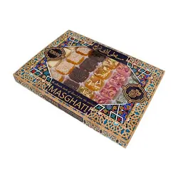 مسقطی ترکیبی طرح کاشی ترنج